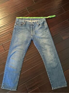 Levi’s 501 Original Fit Jeans Men’s 36x28 Medium Wash Button Fly